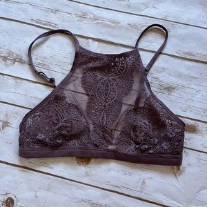 💜VICTORIAS SECRET high neck lace bralette